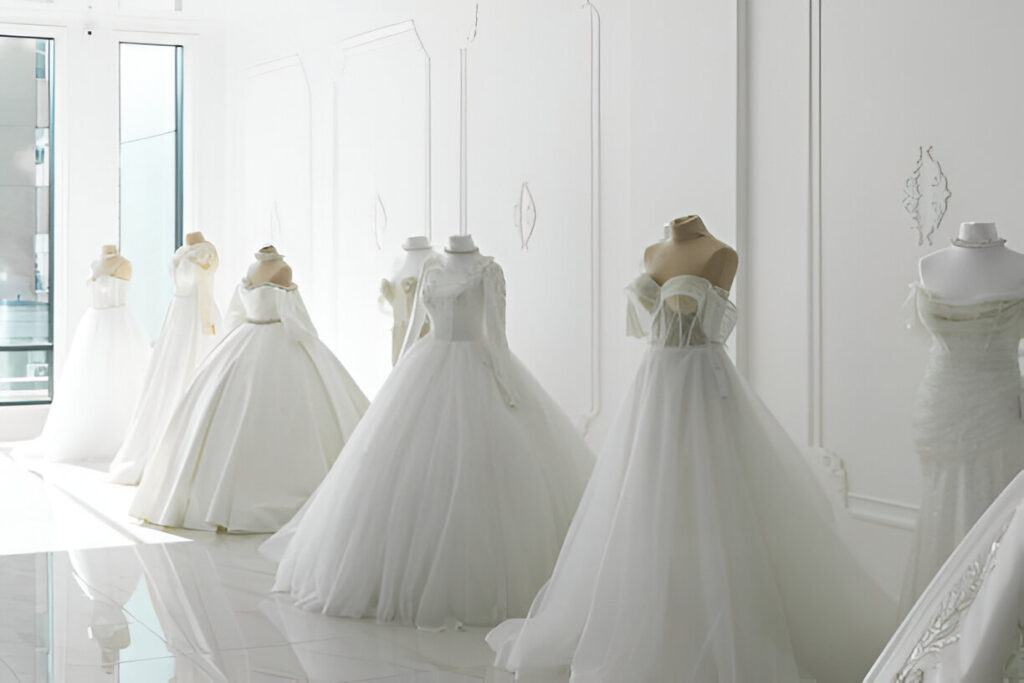 finding a wedding gown in your wedding dress budget