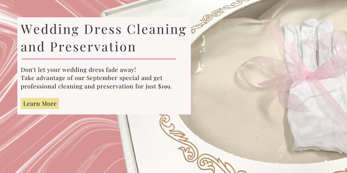 Wedding Dress Cleaning and Preservation in Wabash IN